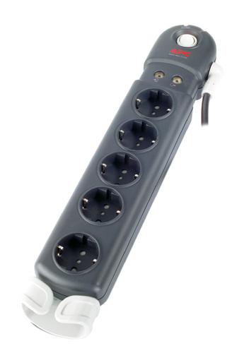 APC SurgeArrest Essential 5 - IT Black 5 AC outlet(s) 230 V 1.83 m