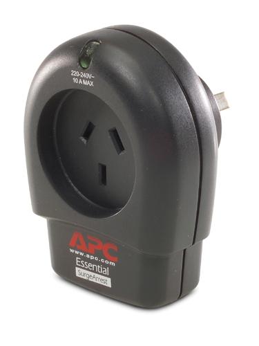APC Essential SurgeArrest 1 outlet / Phone Protection 230V Australia Black 1 AC outlet(s)