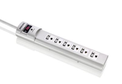 Philips SPC1060W/96 surge protector White 6 AC outlet(s) 1.8 m