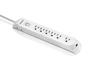 Philips SPC1062W/96 surge protector White 6 AC outlet(s) 1.8 m