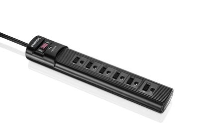Philips SPC1060B/96 surge protector Black 6 AC outlet(s) 1.8 m