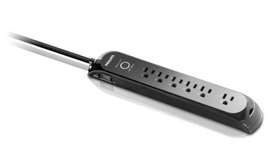 Philips SPC1062B/96 surge protector Black 6 AC outlet(s) 1.8 m