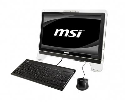 MSI Wind Top AE2020M 50.8 cm (20") 1600 x 900 pixels 3 GB DDR2-SDRAM 320 GB NVIDIA® GeForce® 9300 Windows 7 Home Premium Black