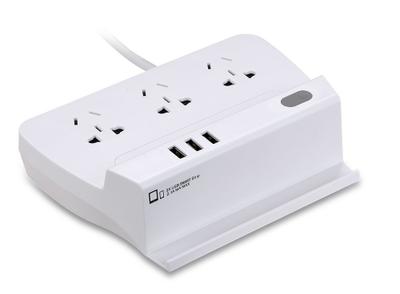 Philips SPS6312Q/93 surge protector White 3 AC outlet(s) 1.5 m