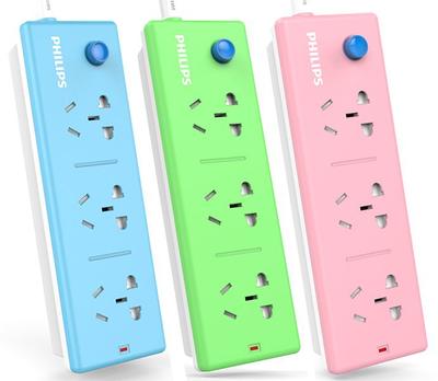 Philips SPS2320X/93 surge protector Multicolour 3 AC outlet(s) 1.8 m