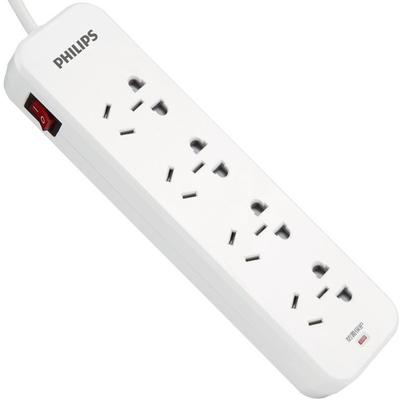 Philips SPS3430S/93 surge protector White 4 AC outlet(s) 3 m
