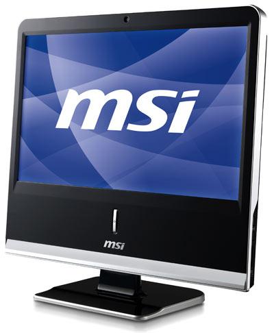 MSI AP1900 Intel Pentium Mobile N270 47 cm (18.5") 1366 x 768 pixels 1 GB DDR2-SDRAM 160 GB Intel® GMA 950 Black