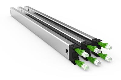 PATCHBOX Plus+ UTP Rack Cable tray Black, Green, Silver 3 pc(s)