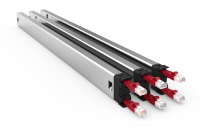 PATCHBOX Plus+ UTP Rack Cable tray Black, Red, Silver 3 pc(s)
