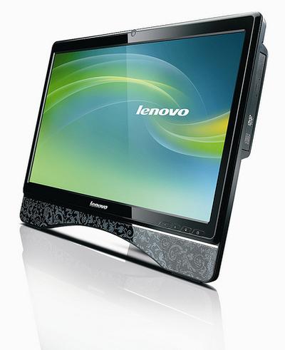 Lenovo Essential C300 Intel Atom® 50.8 cm (20") 1600 x 900 pixels 3 GB DDR2-SDRAM 640 GB Intel® GMA 950 Windows Vista Home Premium Black