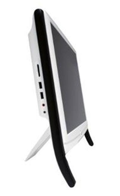 Acer EZ1600 Intel Pentium Mobile N270 47 cm (18.5") 1366 x 768 pixels 2 GB DDR2-SDRAM 320 GB Intel 950 Windows 7 Home Premium Black, White
