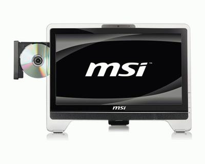 MSI AE2020 50.8 cm (20") 1600 x 900 pixels Touchscreen 2 GB DDR2-SDRAM 320 GB NVIDIA® GeForce® 9300 Windows 7 Home Premium Black