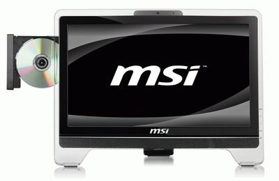 MSI Wind Top AE2020 50.8 cm (20") 1600 x 900 pixels Touchscreen 3 GB DDR2-SDRAM 320 GB NVIDIA® GeForce® 9300 Windows 7 Home Premium Black