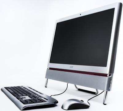 Acer Aspire Z5710 Intel® Core™ i5 58.4 cm (23") 1920 x 1080 pixels Touchscreen DDR3-SDRAM 1 TB NVIDIA® GeForce® GT 240 Windows 7 Home Premium Silver