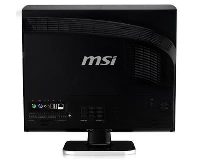 MSI Wind Top AP1920-010HU Intel Atom® D510 47 cm (18.5") 1366 x 768 pixels 2 GB DDR2-SDRAM 320 GB Intel® GMA 3150 Windows 7 Home Premium Black