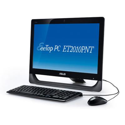 ASUS EeeTop PC ET2010PNT Intel Atom® D510 50.8 cm (20") 1600 x 900 pixels Touchscreen 2 GB DDR2-SDRAM 500 GB NVIDIA® ION™ 2 Windows 7 Home Premium Black