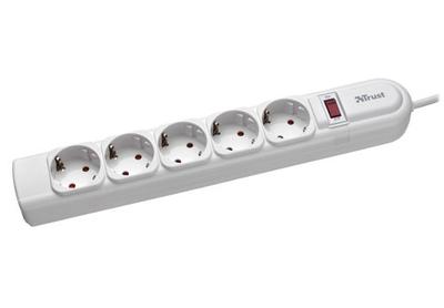 Trust Surge Guard White 5 AC outlet(s)