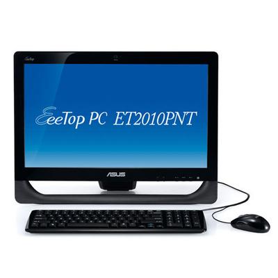 ASUS EeeTop PC ET2010PNT Intel Atom® D510 50.8 cm (20") 1600 x 900 pixels Touchscreen 2 GB DDR2-SDRAM 320 GB NVIDIA® ION™ 2 Windows 7 Home Premium Black