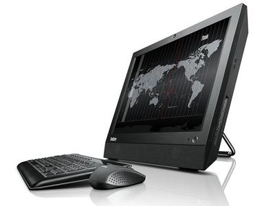 Lenovo ThinkCentre A70z 48.3 cm (19") 1600 x 900 pixels 2 GB DDR3-SDRAM 320 GB Intel® GMA X4500 Windows 7 Professional Black