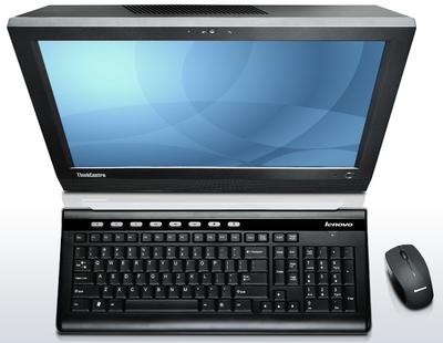 Lenovo ThinkCentre A70z Intel® Core™2 Duo 48.3 cm (19") 1600 x 900 pixels 4 GB DDR3-SDRAM 320 GB Intel® GMA X4500 Windows 7 Professional Black