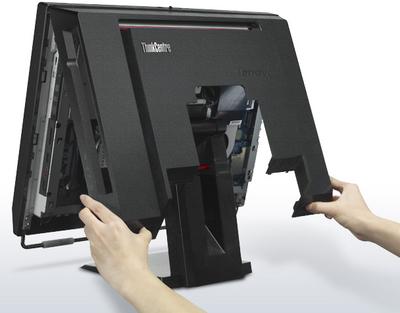 Lenovo ThinkCentre M90z Intel® Core™ i5 58.4 cm (23") 1920 x 1080 pixels 2 GB DDR3-SDRAM 320 GB Windows 7 Professional Black