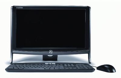 Acer Emachines EZ1601 Intel Pentium Mobile N270 47 cm (18.5") 1366 x 768 pixels 1 GB DDR2-SDRAM 160 GB Intel® GMA 950 Black