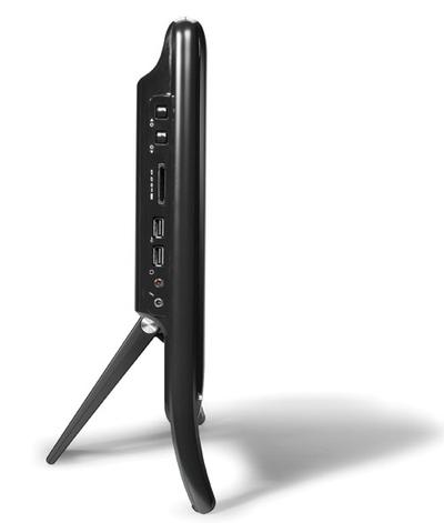 Acer Veriton VZ280G-SA270C Intel Pentium Mobile N270 47 cm (18.5") 1366 x 768 pixels 2 GB DDR2-SDRAM 250 GB Intel 950 Windows 7 Professional Black