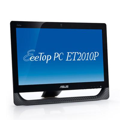 ASUS EeeTop PC ET2010P Intel Atom® 50.8 cm (20") 1600 x 900 pixels Touchscreen 2 GB DDR2-SDRAM 320 GB Intel® GMA 3150 FreeDOS Black