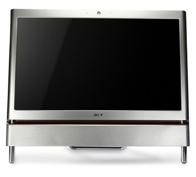 Acer Aspire Z5710 Intel® Core™ i5 58.4 cm (23") 1920 x 1080 pixels Touchscreen 4 GB DDR3-SDRAM 1 TB NVIDIA GeForce G240M Windows 7 Home Premium Silver