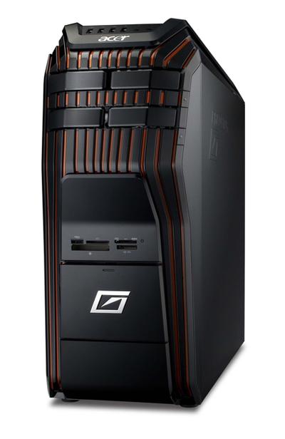 Acer Aspire Predator G5900 Intel® Core™ i5 6 GB DDR3-SDRAM 1 TB AMD Radeon HD 5850 Windows 7 Home Premium Black, Orange