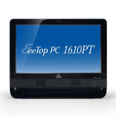 ASUS EeeTop PC ET1610PT-B0287 Intel Atom® 39.6 cm (15.6") 1366 x 768 pixels Touchscreen 2 GB DDR2-SDRAM 250 GB Intel® GMA 3150 Windows 7 Home Premium Black