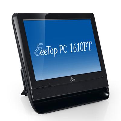 ASUS EeeTop PC ET1610PT-B0287 Intel Atom® 39.6 cm (15.6") 1366 x 768 pixels Touchscreen 2 GB DDR2-SDRAM 250 GB Intel® GMA 3150 Windows 7 Home Premium Black