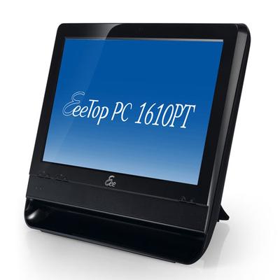 ASUS EeeTop PC ET1610PT Intel Atom® 39.6 cm (15.6") 1366 x 768 pixels Touchscreen 2 GB DDR2-SDRAM 250 GB Intel® GMA 3150 Windows 7 Home Premium Black