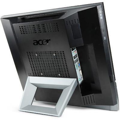 Acer Veriton Z431G 54.6 cm (21.5") 1920 x 1080 pixels 2 GB DDR3-SDRAM 500 GB Intel HD Windows 7 Professional Black, Grey