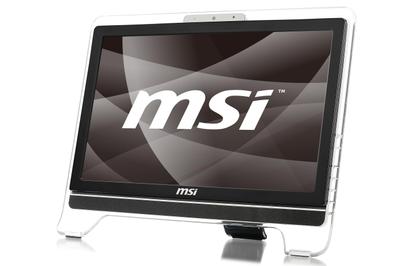 MSI AE2010-213ES All-in-One PC/workstation 50.8 cm (20") 1600 x 900 pixels Touchscreen 2 GB DDR2-SDRAM 320 GB AMD Radeon HD 3200 Windows 7 Home Premium Black, Silver