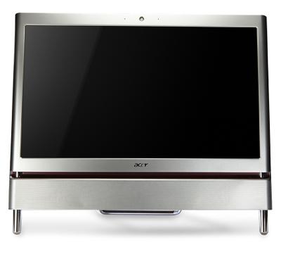 Acer Aspire Z5600 Intel® Core™2 Duo 58.4 cm (23") 1920 x 1080 pixels 3 GB DDR3-SDRAM 500 GB Intel® GMA 950 Windows 7 Home Premium Silver