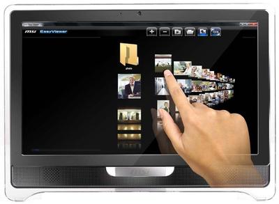 MSI AE2280-027NE All-in-One PC/workstation Intel® Core™ i3 i3-540 54.6 cm (21.5") 1920 x 1080 pixels 4 GB DDR3-SDRAM 640 GB AMD Radeon HD 5430 Windows 7 Home Premium Black