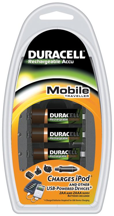 Duracell CEF 23P + 2xAA + 2xAAA battery charger