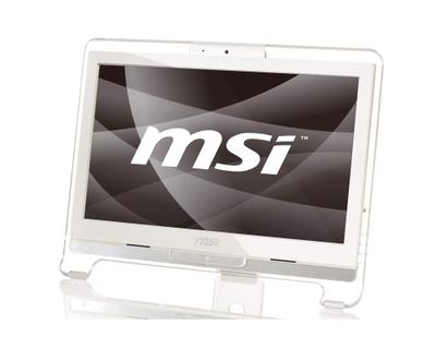 MSI AE1920-031ES Intel Atom® D525 47 cm (18.5") 1366 x 768 pixels 2 GB DDR2-SDRAM 320 GB Intel® GMA 3150 Windows 7 Home Premium White