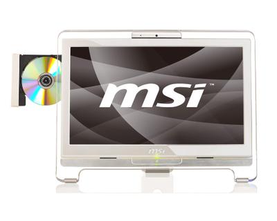 MSI AE1920-031ES Intel Atom® D525 47 cm (18.5") 1366 x 768 pixels 2 GB DDR2-SDRAM 320 GB Intel® GMA 3150 Windows 7 Home Premium White