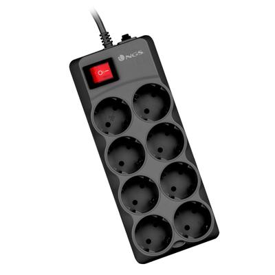 NGS Grid 800 Black 8 AC outlet(s) 1.5 m