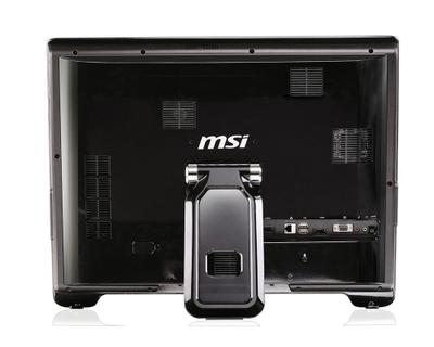 MSI AE2200-01SUS All-in-One PC/workstation 54.9 cm (21.6") 1920 x 1080 pixels Touchscreen 4 GB DDR2-SDRAM 500 GB Intel® GMA X4500HD Windows Vista Home Premium Black