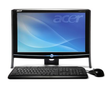 Acer Veriton Z280G-EA271CP Intel Pentium Mobile N270 47 cm (18.5") 1366 x 768 pixels 2 GB DDR2-SDRAM 160 GB Intel® GMA 950 Black