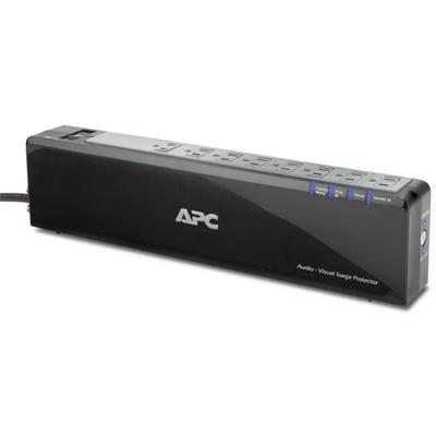 APC P8VNTG surge protector Black 120 V