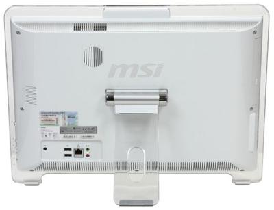 MSI AE1900-05SUS All-in-One PC/workstation Intel Atom® 330 47 cm (18.5") 1366 x 768 pixels Touchscreen 2 GB DDR2-SDRAM 250 GB Intel® GMA 950 Windows Vista Home Basic White