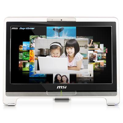 MSI AE1900-09SUS All-in-One PC/workstation Intel Atom® 47 cm (18.5") 1366 x 768 pixels Touchscreen 1 GB DDR2-SDRAM 160 GB GMA 950 Black