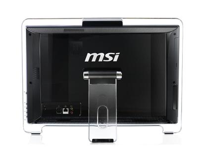 MSI AE1900-10SUS All-in-One PC/workstation Intel Atom® 330 47 cm (18.5") 1366 x 768 pixels Touchscreen 2 GB DDR2-SDRAM 250 GB Intel® GMA 950 Windows Vista Home Basic Black