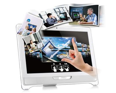 MSI AE2260-007UK All-in-One PC/workstation 54.6 cm (21.5") 1920 x 1080 pixels Touchscreen 3 GB DDR3-SDRAM 640 GB AMD Radeon HD 5430 Windows 7 Home Premium White