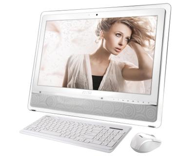 MSI Wind Top AE2420-024FR Intel® Core™ i3 59.9 cm (23.6") 1920 x 1080 pixels Touchscreen 4 GB DDR3-SDRAM 640 GB AMD Mobility Radeon HD 5730 Windows 7 Home Premium White