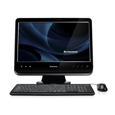 Lenovo Essential C200 Intel Atom® D510 47 cm (18.5") 1366 x 768 pixels 3 GB DDR3-SDRAM 320 GB Windows 7 Home Premium Black